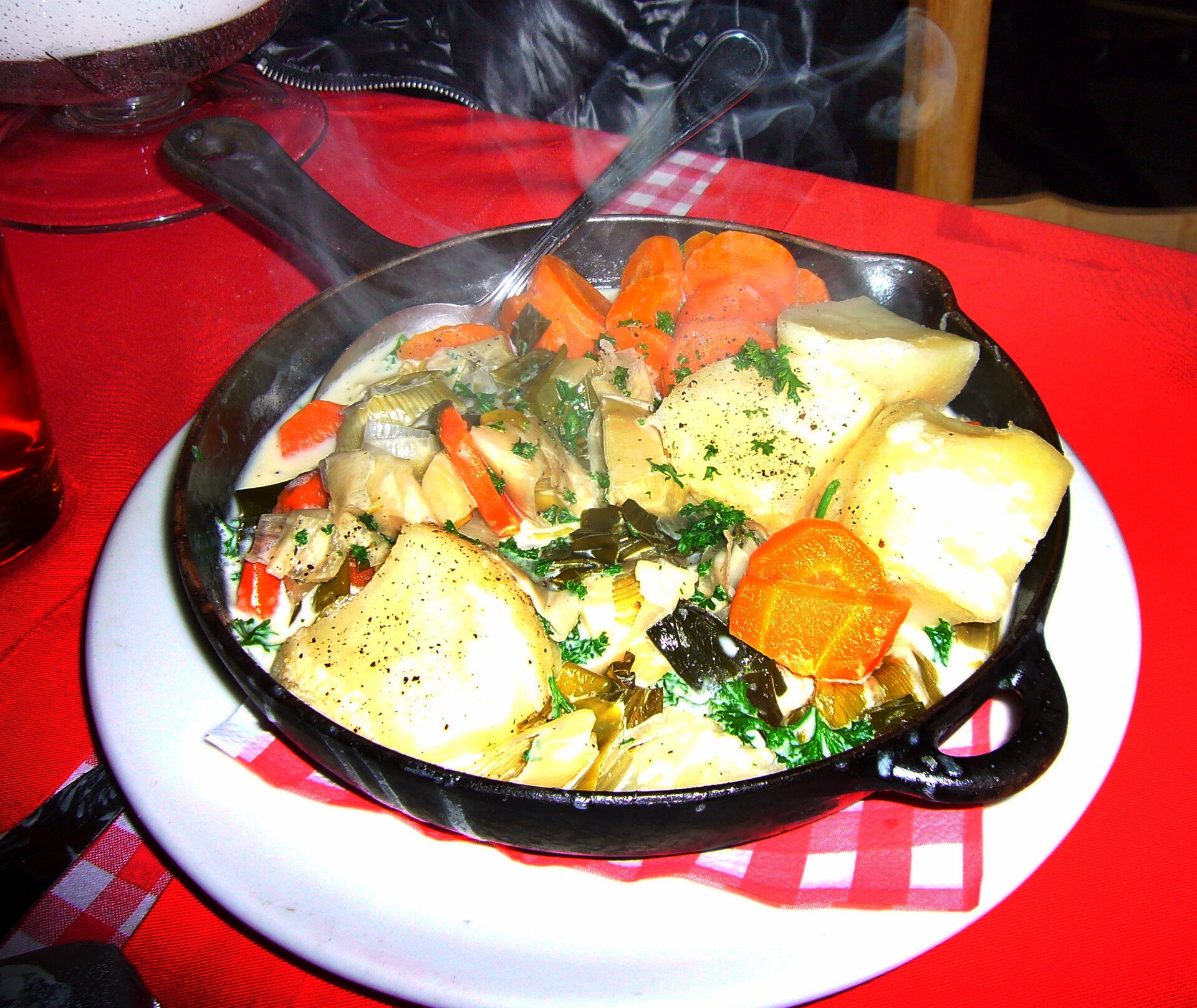 Waterzooi, plat flamand de la maison