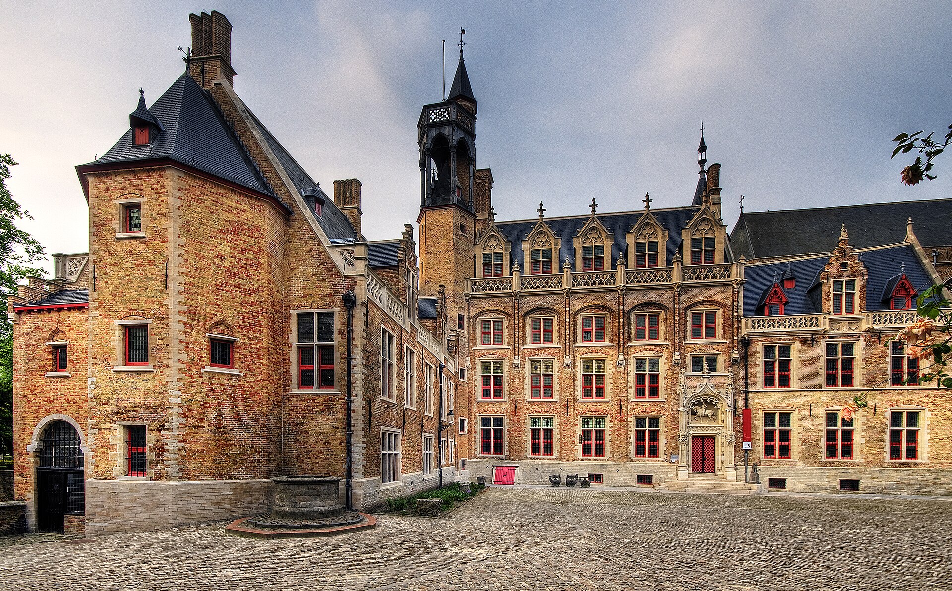 Maison gothique à Bruges